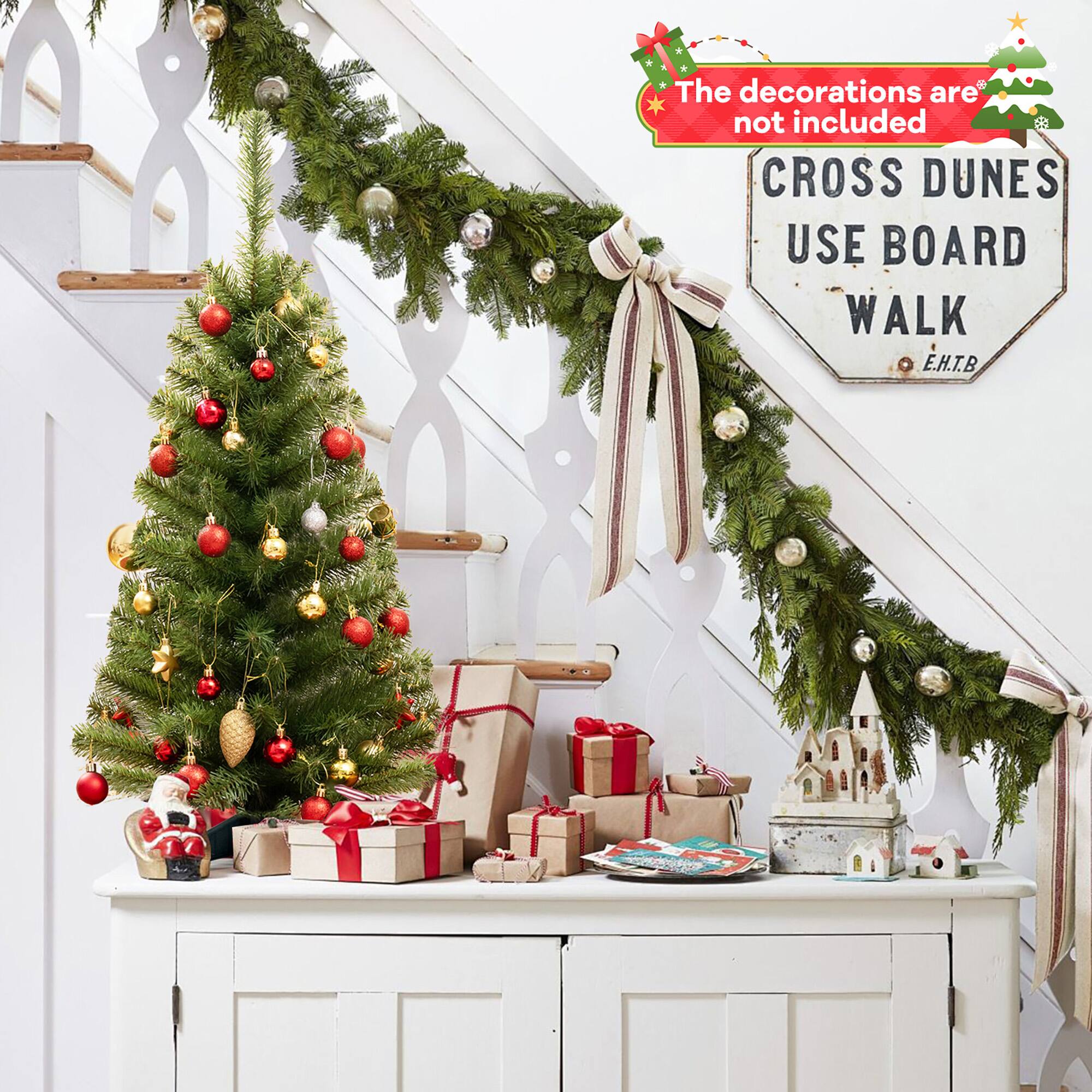 The decorations are not included

CROSS DUNES USE BOARD WALK

E.H.T.B