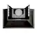 Back. Onefly - 30 inches - Convertible - Wall Mount Range Hood - Black stainless steel.