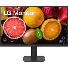 Front. LG - 27" IPS Gaming Monitor 27MS570B-B - Black.