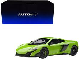 Mclaren 675LT Wheels 1/18 Model Car by Autoart - Napier Green With Black