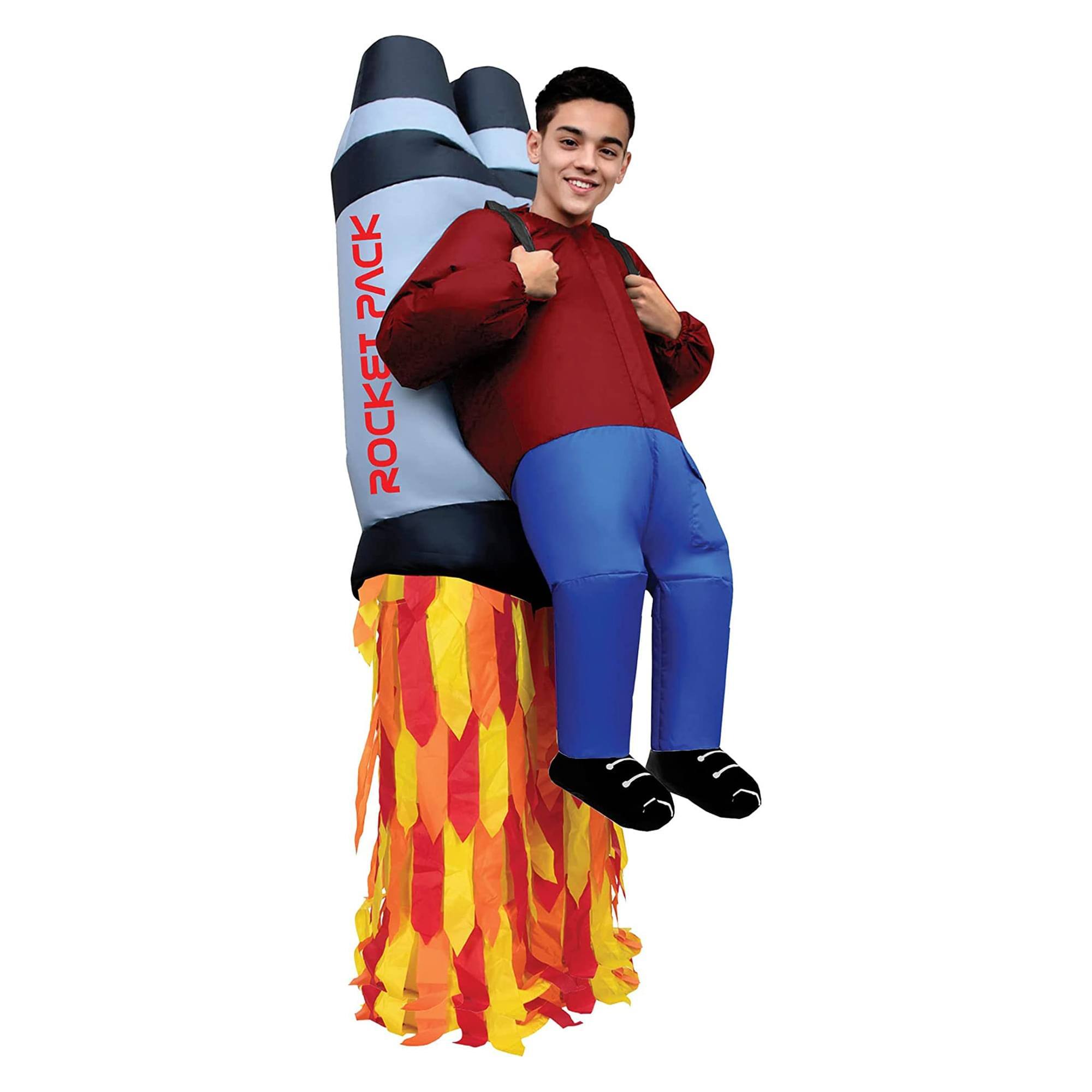 Studio Halloween - Out-Of-This-World Rocket Ship Inflatable Child Costume - Red price history on PriceWatchPro