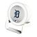 Front. Keyscaper - Detroit Tigers Linen Print Nightlight Charger & Bluetooth Speaker - White.