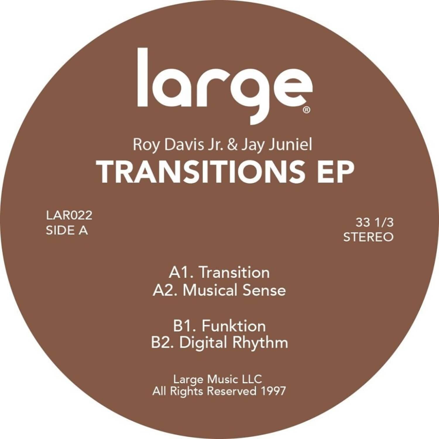 Roy Davis Jr. - Transitions   - 12-INCH SINGLE [12 inch Vinyl Single] price history on PriceWatchPro