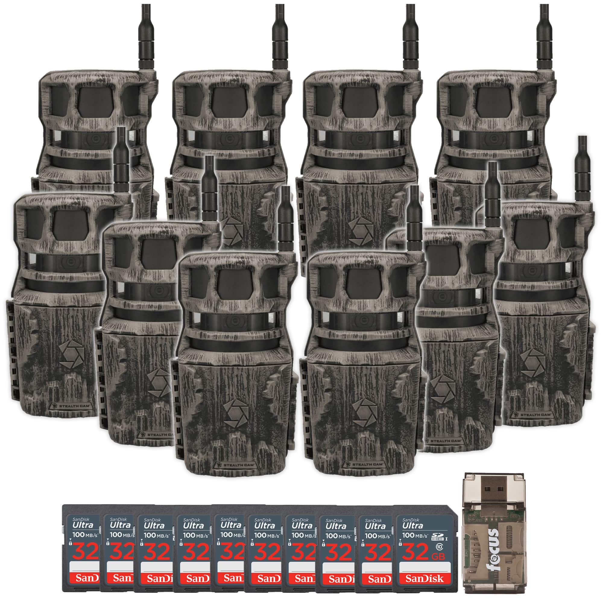 Stealth Cam - Revolver 40MP Pro 360 Degree Cellular Trail Camera 10 Pack Bundle price history on PriceWatchPro