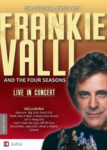 Front. The Four Seasons - Frankie Valli and the Four Seasons: Live in Concert   - DVD.