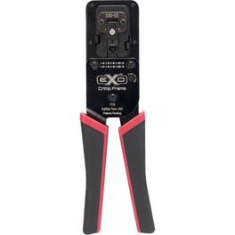 Platinum Tools - EXO Crimp Frame with EXO-EX Die for RJ45 and Modular Connectors - Black