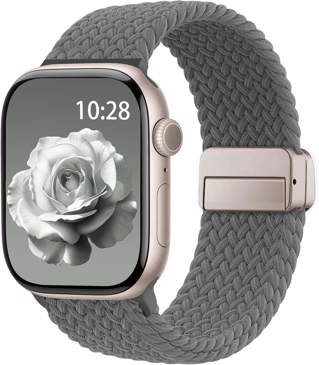 Core Tech - Braided Stretchy Magnetic Watch Band for Apple Watch 38/40/41/42mm - Clay