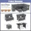 Product Dimensions: 90"
Come in 3 Boxes:
Box 1 includes screws
The time of receipt may vary
67"
25.5"
I BOX 2
BOX 3
32"
23"
800 LBS
13"
20"
800 LBS
42"
3.2"
3.2"
43"
16"
16"
400 LBS
24"
47"
165 LBS
47"
27.5"
25"
13"