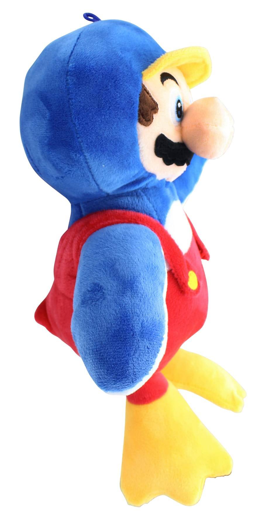 Alt View 1. Super Mario Bros. - Super Mario 12 Inch Character Plush | Penguin Mario - Blue.