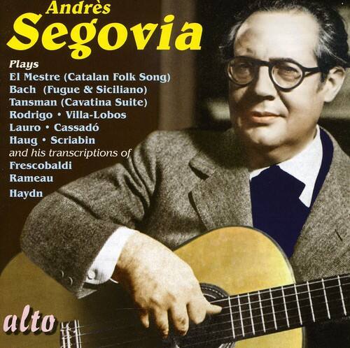 Andrés Segovia - Segovia Plays: Lo Mestre & Bach & Haydn & Rameeau   - COMPACT DISCS [CD]
