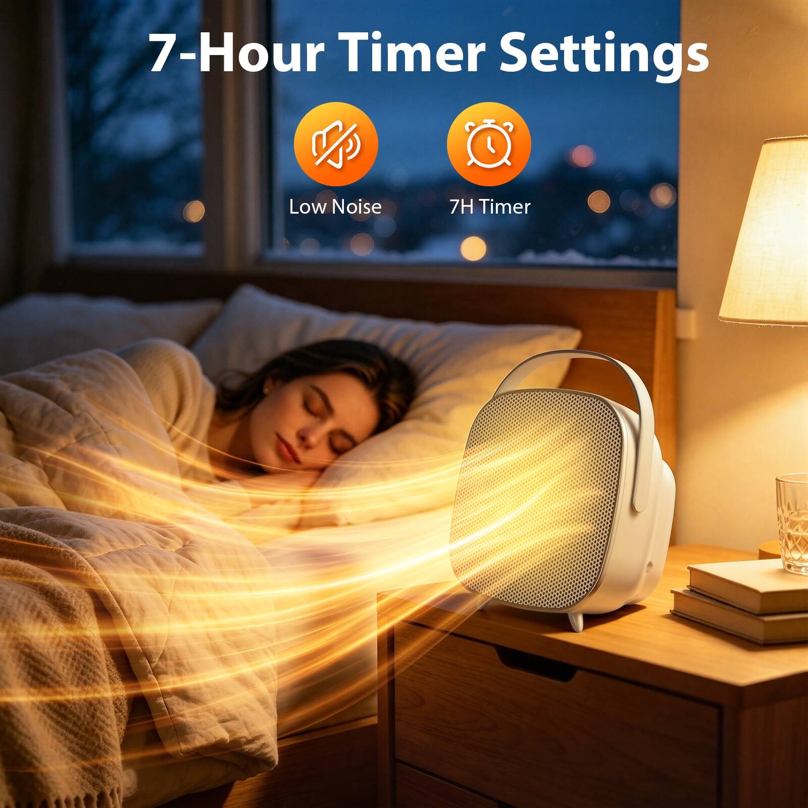 7-Hour Timer Settings

Low Noise

7H Timer