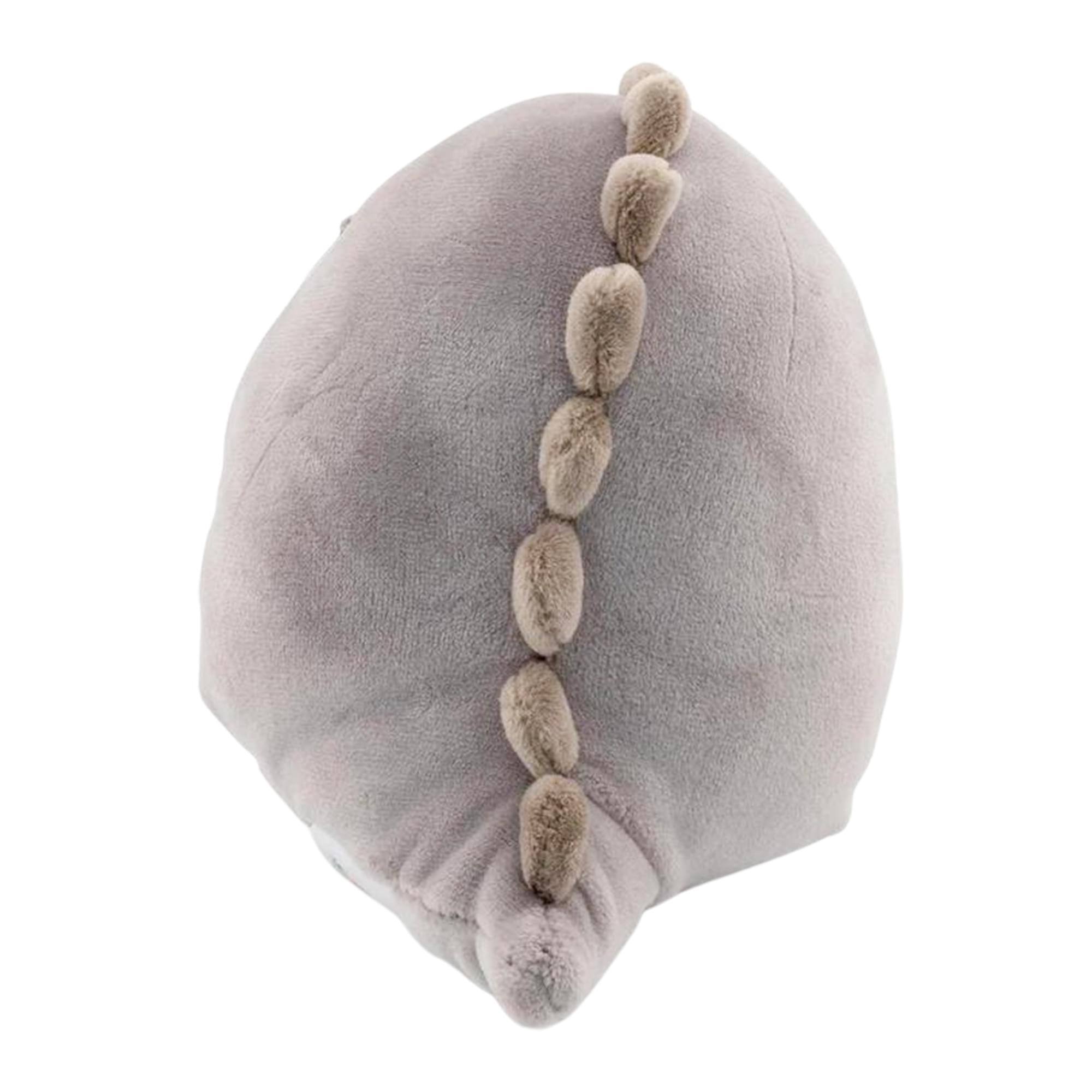 Alt View 2. Kellytoy - Squishmallow Cozy Squad 8 Inch Plush | Lang the Gray Dinosaur - Gray.