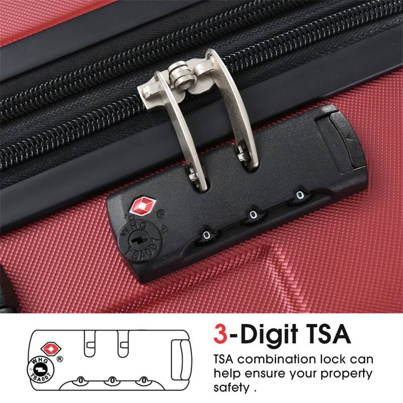 CATHG HG a TOOAE o NHO R TOOADY

3-Digit TSA TSA combination lock can help ensure your property safety