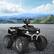 Alt View 2. Gymax - Gymax 12V Electric Kids Ride On Car ATV 4-Wheeler Quad w/ Music LED Light Black - Black.