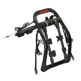 Yakima - FullBack 2 Bike Capacity Trunk Bike Strap Rack with ZipStrips - Black
