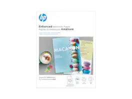 HP - Enhanced Laser Matte FSC Paper 150 gsm-150 sht/Letter/8.5 x 11 in - White