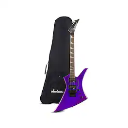 Jackson - X Series Kelly KEX Deep Purple Metallic Guitar and Black Gig Bag Bundle
