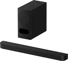 Front. Sony - BRAVIA Theater Bar 5, 3.1ch with wireless subwoofer, Dolby Atmos/DTS:X - Black.