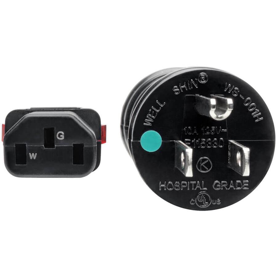 WELL SHIN WS-001H  
10A 125V~  
E115330  
HOSPITAL GRADE  
UL US