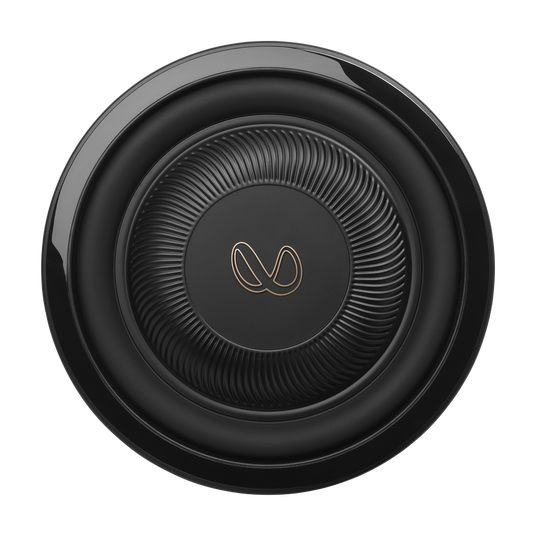 Angle. Infinity - INFINITY REFERENCE 103WSL 10” Low profile Subwoofer w/SSI™ (Selectable Smart Impedance) - Black.