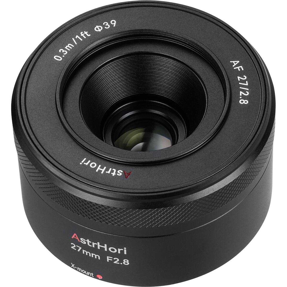 39 0.3m/1ft Ø39  
AF 27/2.8  
AstrHori 27mm F2.8 X-mount
