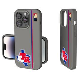 Keyscaper - MLB - Texas Rangers 1981 Logo iPhone Soft Touch Case - 15 - Gray
