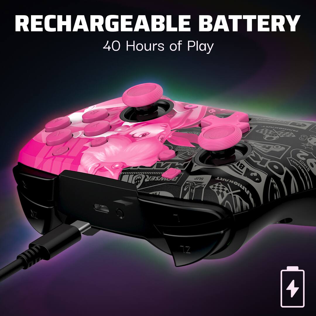 RECHARGEABLE BATTERY 40 HOURS OF PLAY