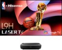 Hisense - L9H Laser TV TriChroma UST Projector with INCLUDED 120" ALR Screen, 4K UHD, 3000 Lumens, Dolby Vision & Atmos, Google TV - Black