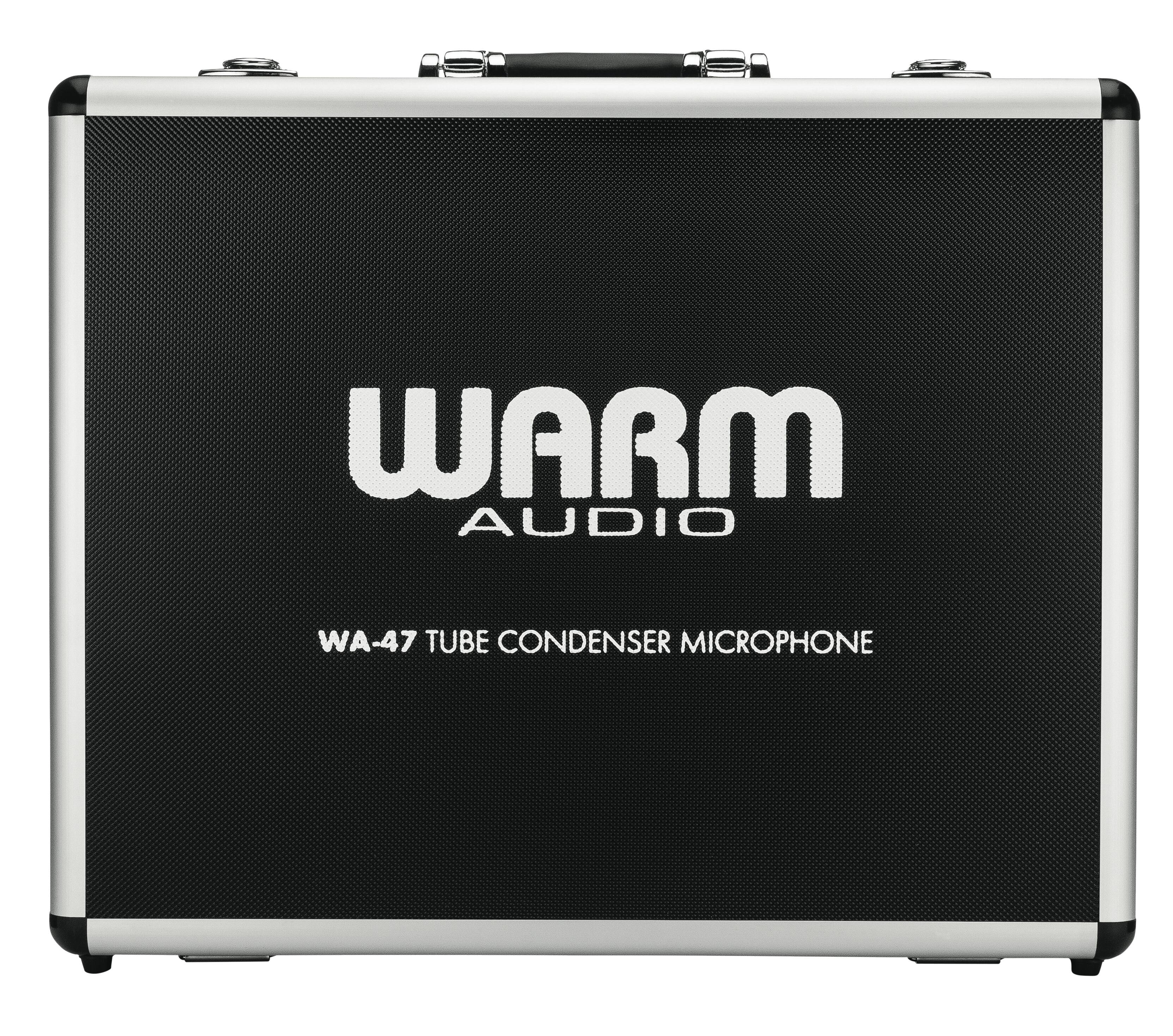 WARM AUDIO  
WA-47 TUBE CONDENSER MICROPHONE
