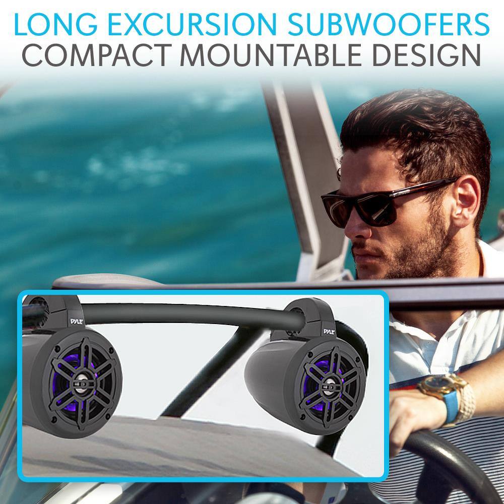 LONG EXCURSION SUBWOOFERS  
COMPACT MOUNTABLE DESIGN