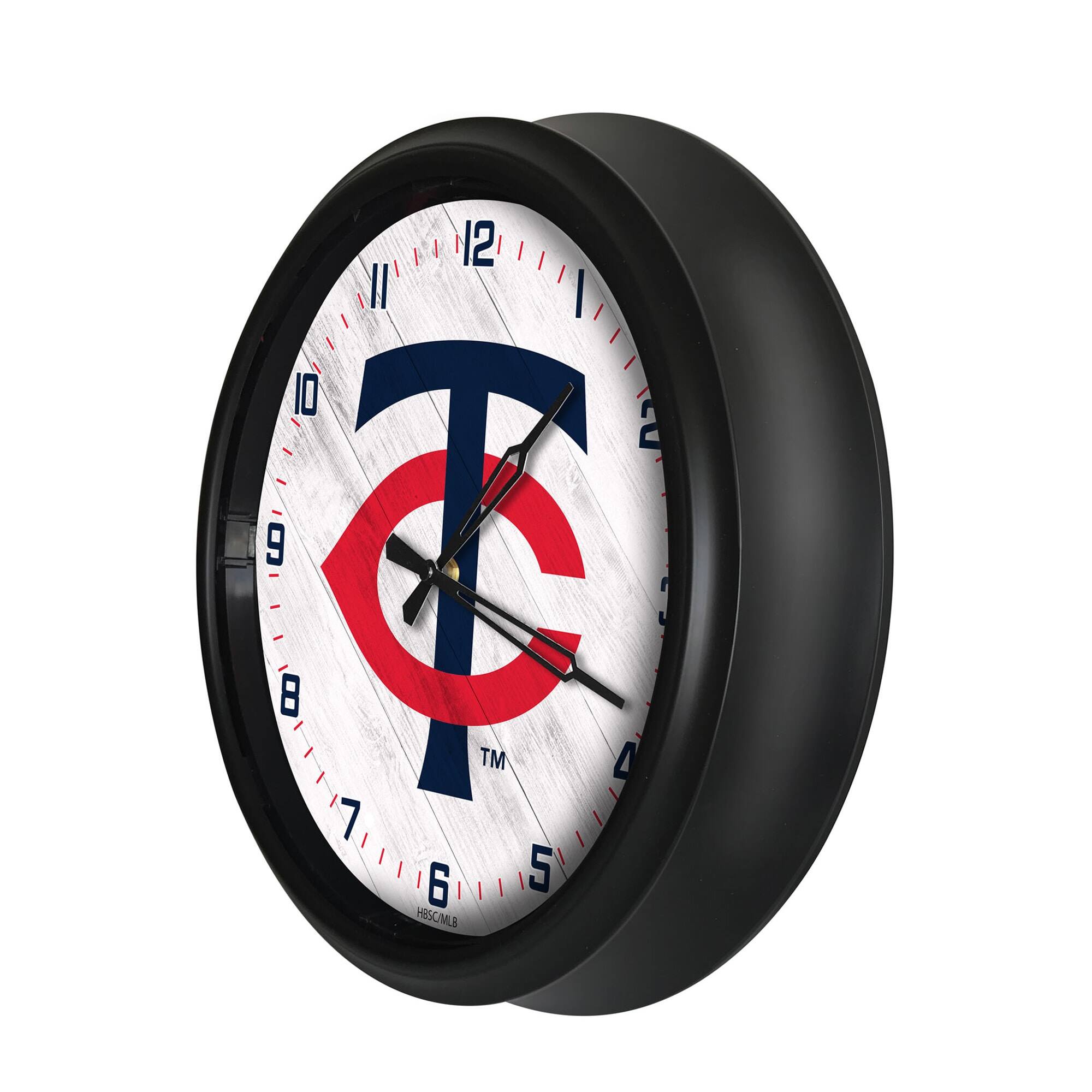 Alt View 1. Holland Bar Stool Co. - Indoor/Outdoor LED Wall Clock - Multicolor.