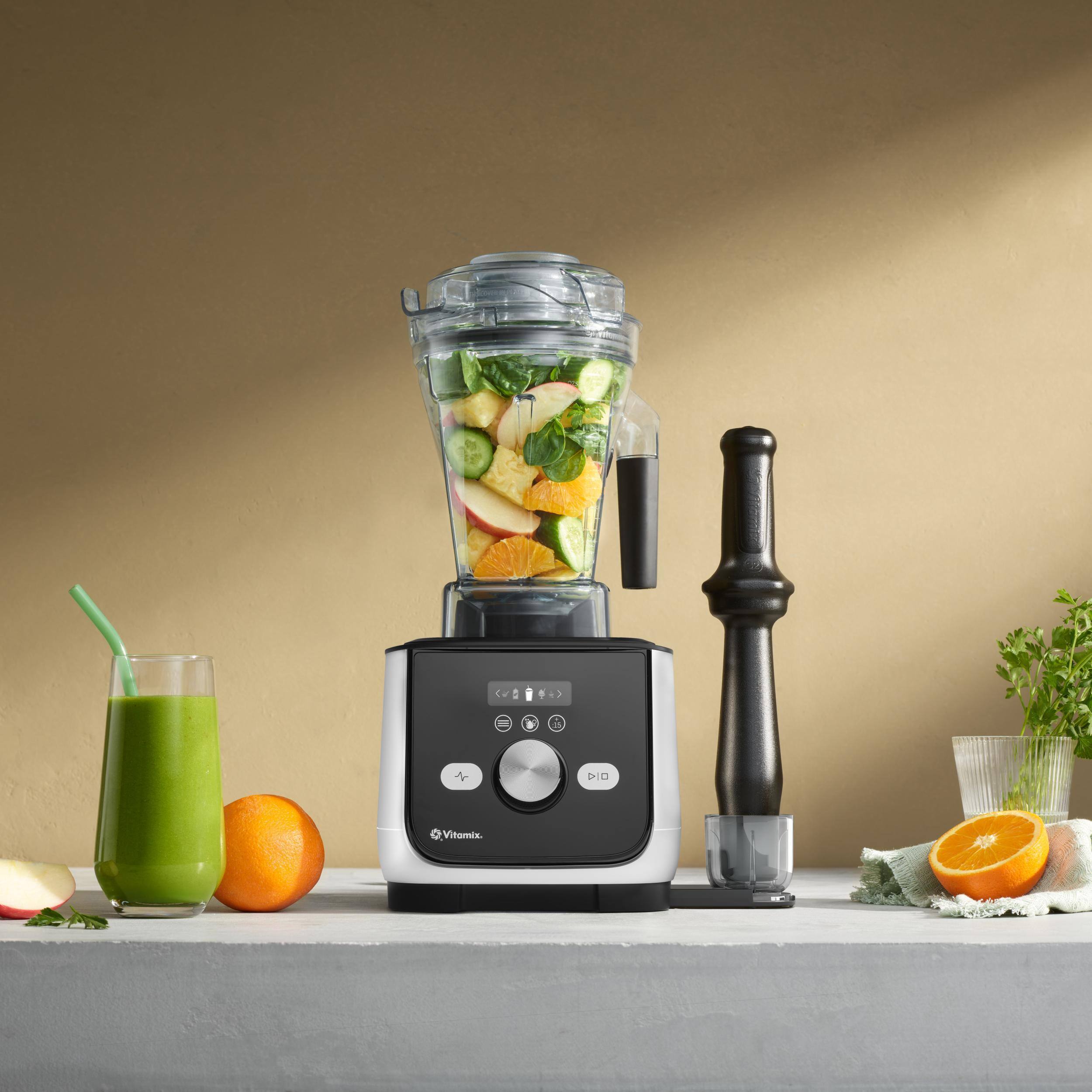 Alt View 10. Vitamix - Ascent X5 Blender - Polar White.