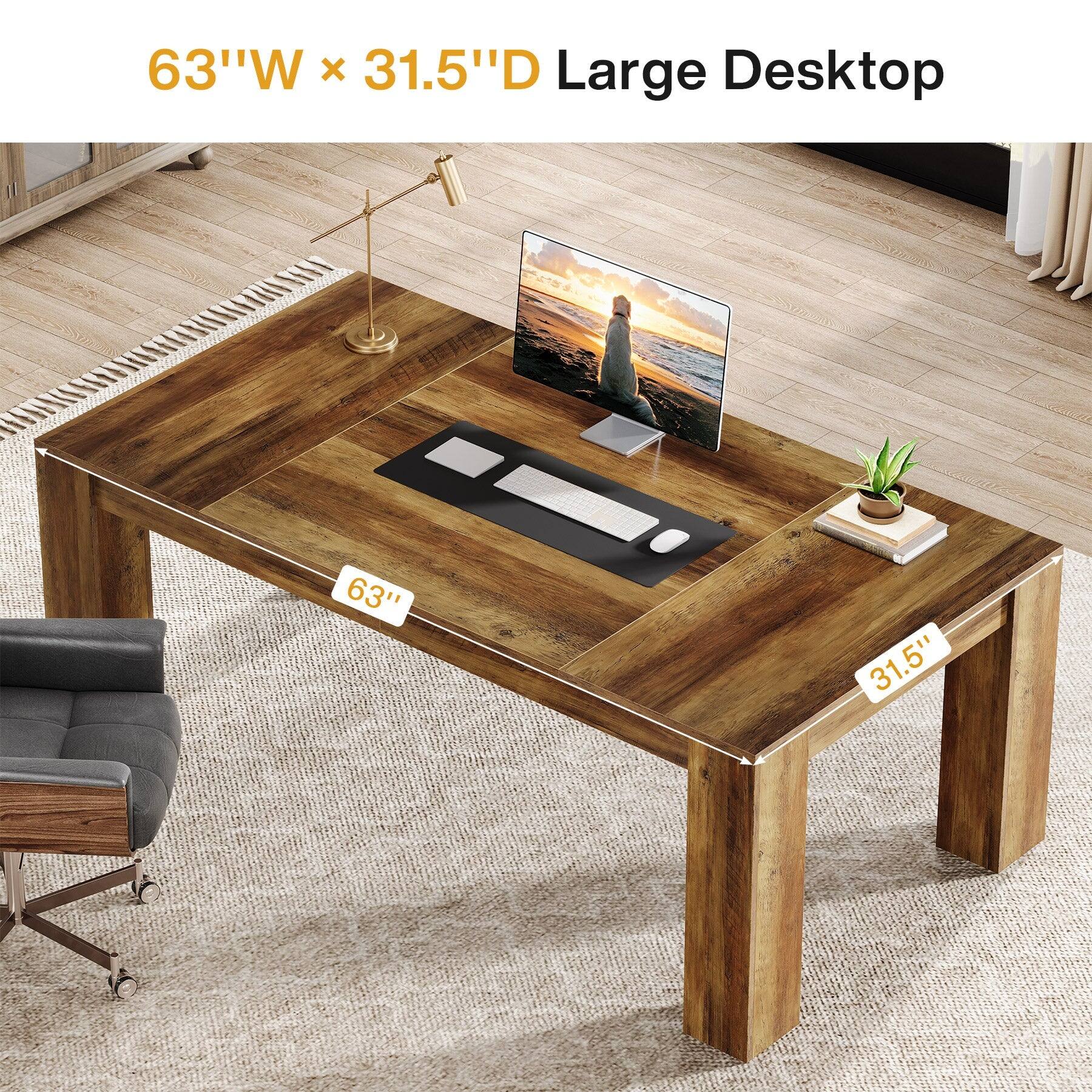 63"W x 31.5"D Large Desktop

63"

31.5"