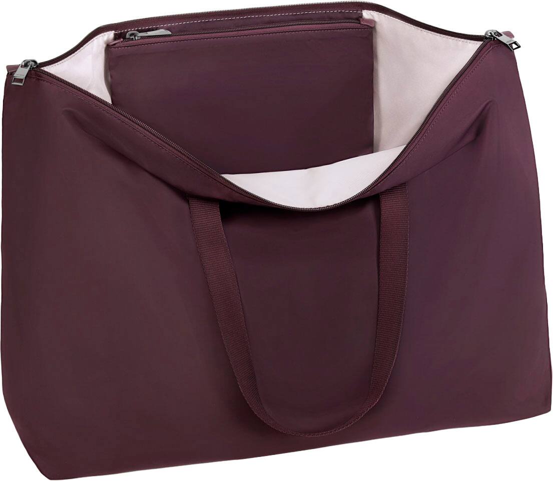 Angle. TUMI - Voyageur Just In Case Tote - Rose Wood.