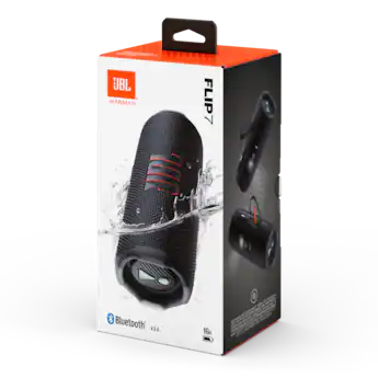 JBL Flip 7 Portable waterproof and drop proof speaker 2025 White JBL Flip 7 Portable waterproof and drop proof speaker 2025 White