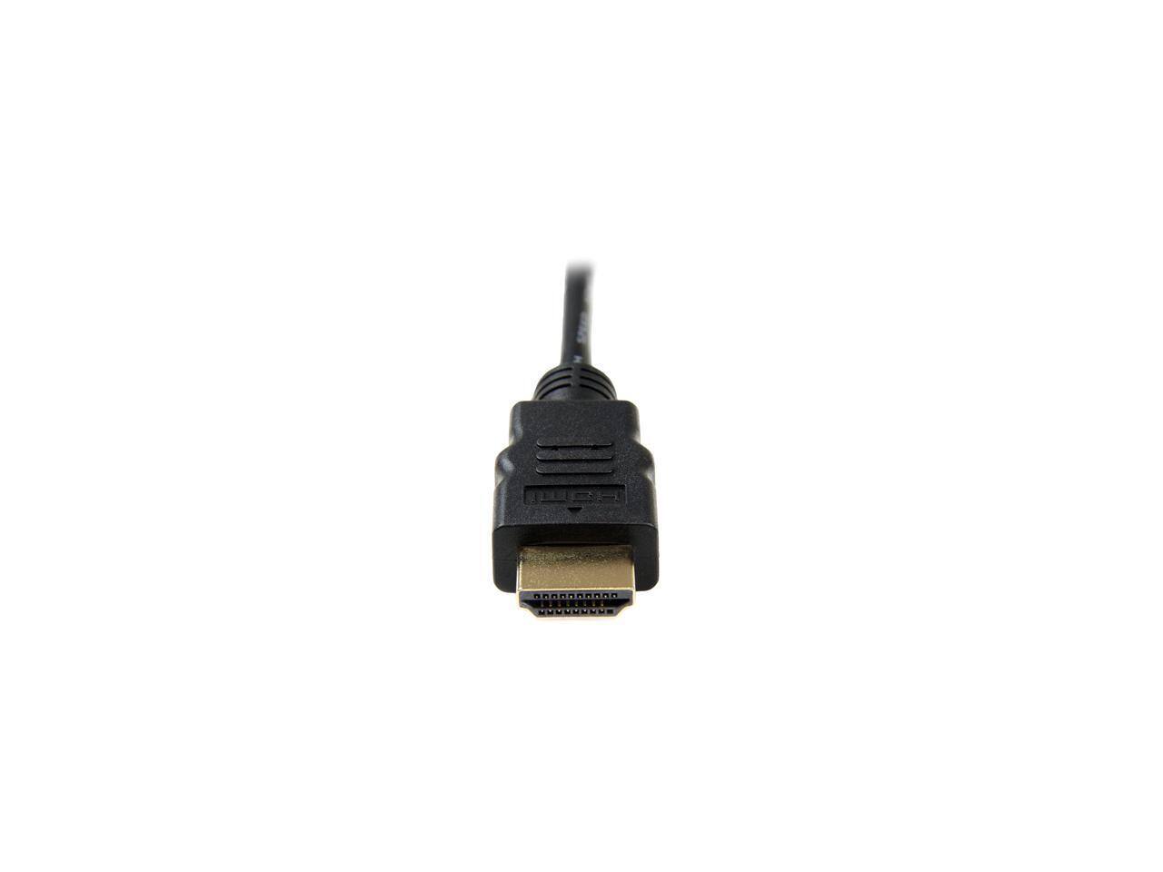 Alt View 2. StarTech.com - StarTech.com 3m High Speed HDMI Cable with Ethernet - HDMI to HDMI Micro - M/M.