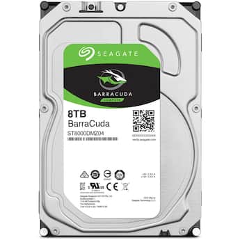 Seagate BarraCuda 8TB SATA III 6 Gb/s 3.5 Seagate BarraCuda 8TB SATA III 6 Gb/s 3.5