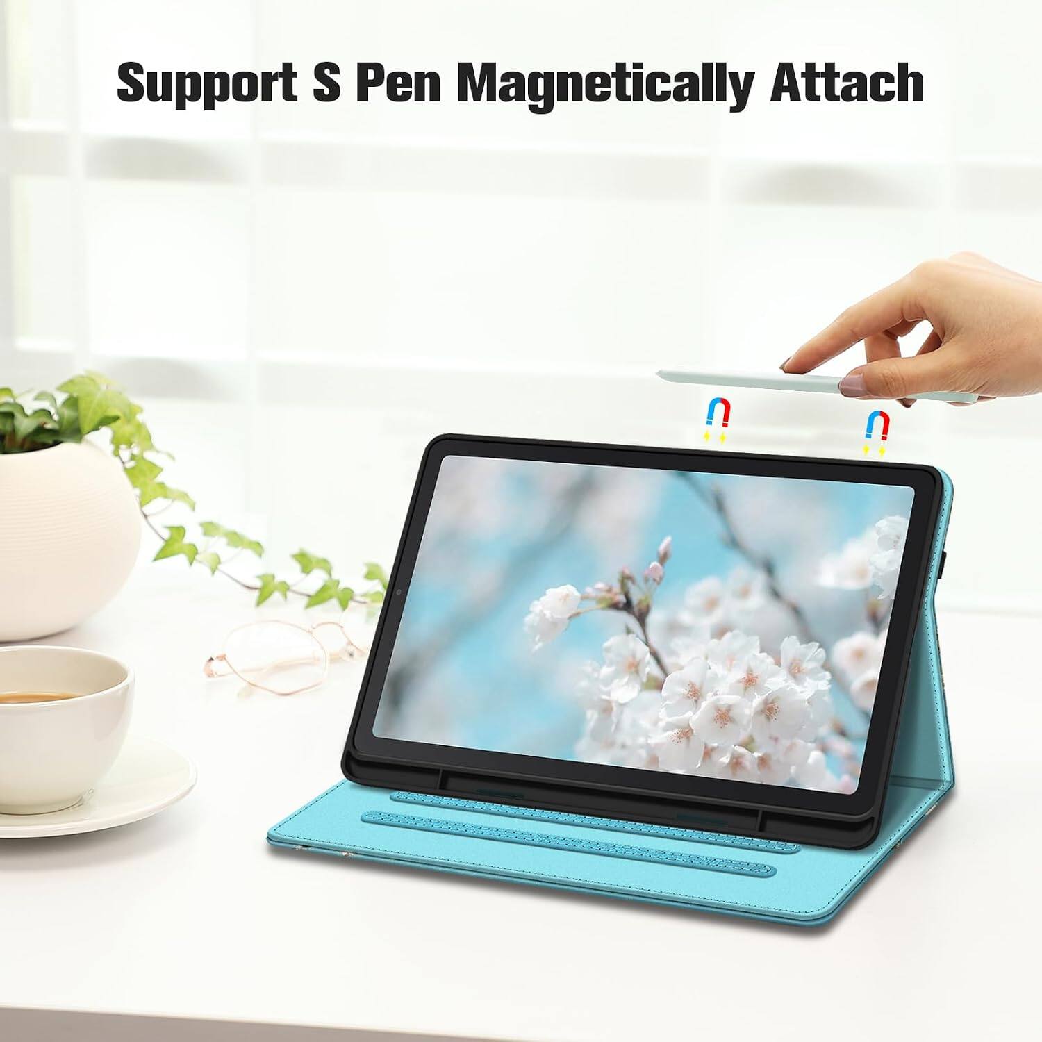 Support S Pen Magnetically Attach