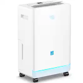 Tolife - V3 Compressor Dehumidifier with Adjustable Humidity and Drain Hose - White