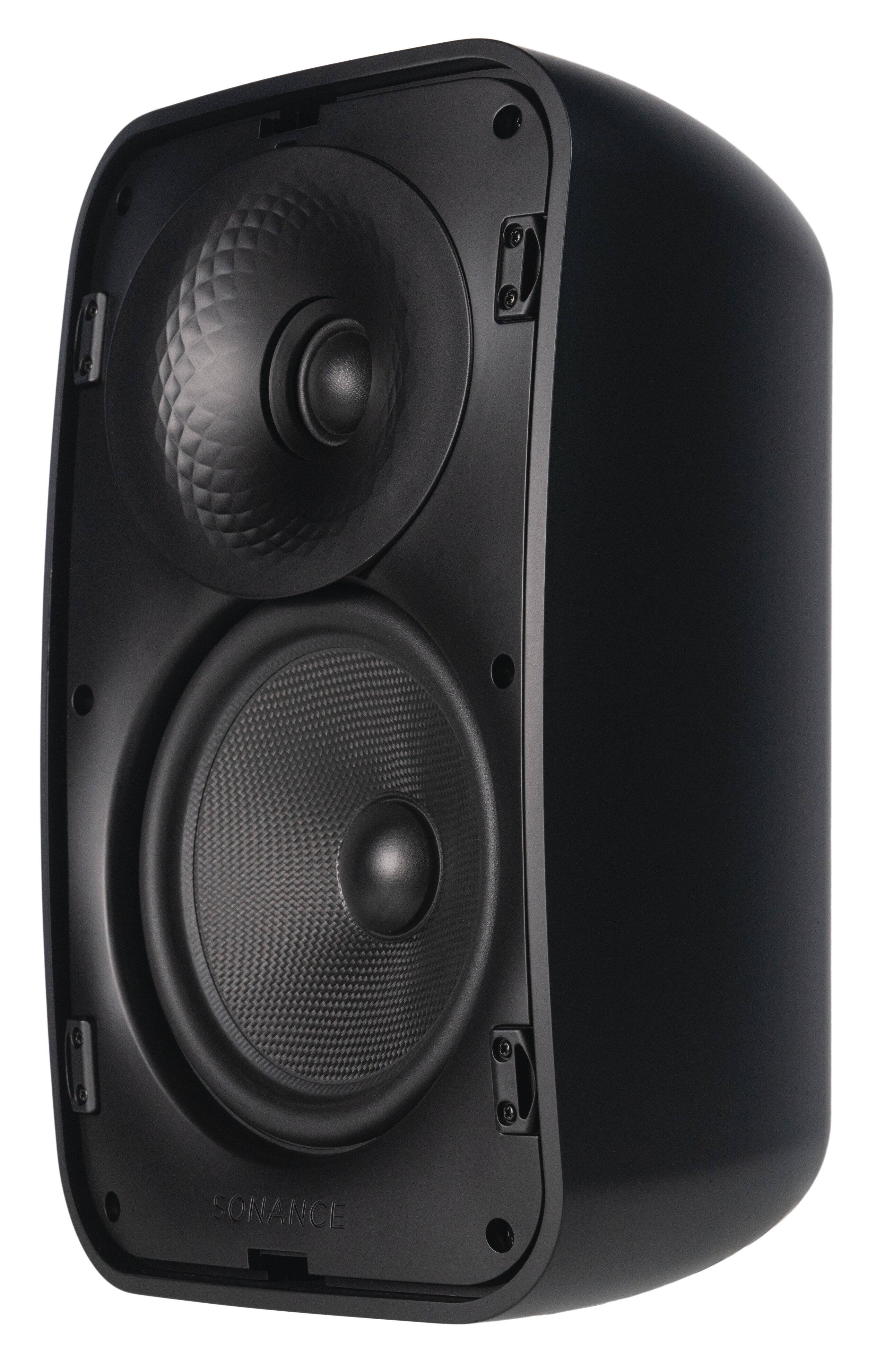 Back. Sonance - MX62 - Mariner MX Series 6-1/2" 2-Way Outdoor Surface Mount Speakers (Pair) - Black.