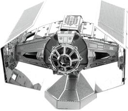 Metal Earth - Star Wars OT Darth Vader's Tie Fighter 3D Metal Model Kit - Silver