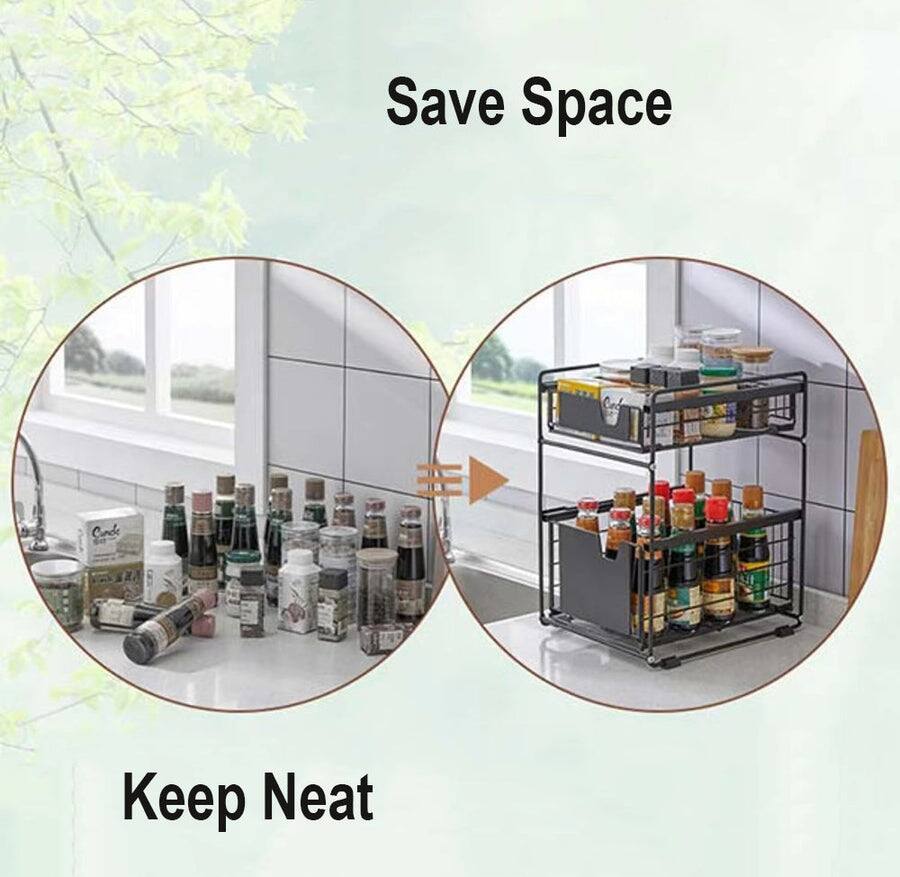 Save Space  
Keep Neat