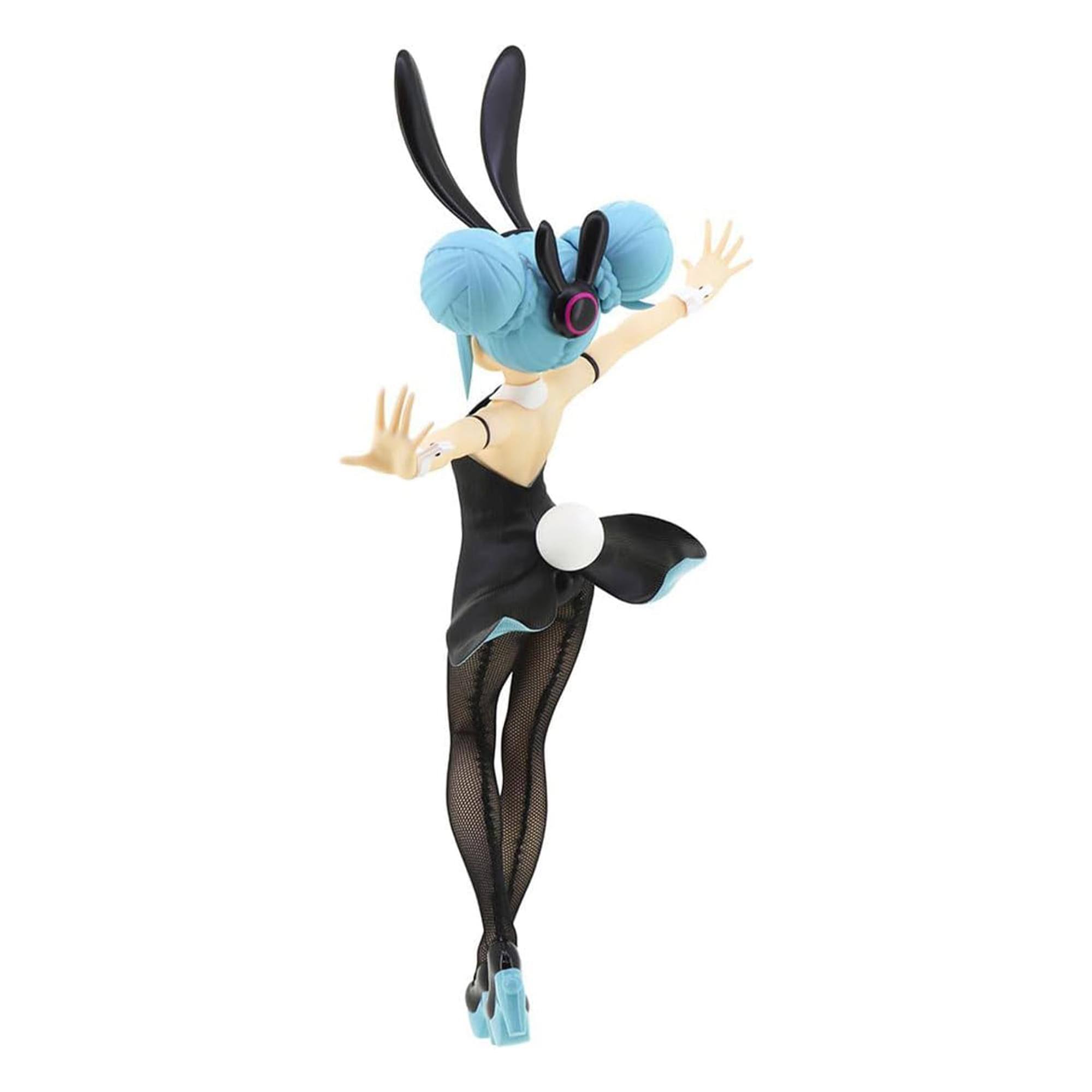 Alt View 1. Little Buddy - Vocaloid Hatsune Miku BiCute Bunnies 12-Inch PVC Figure - Black.
