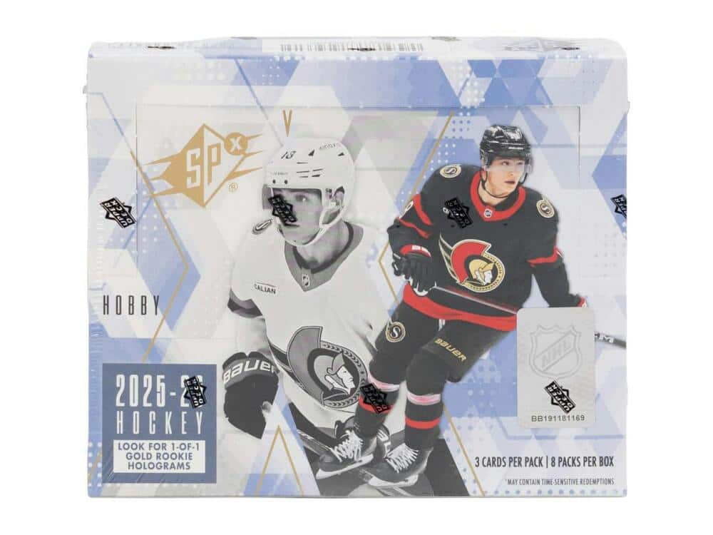 2025-26 Upper Deck SPx Hockey Hobby Box