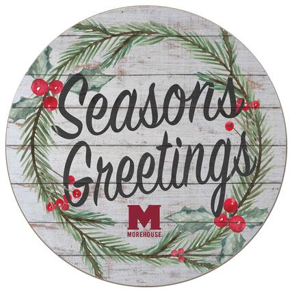 Seasons Greetings
MOREHOUSE