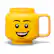 Front. Room Copenhagen - LEGO: Classic Yellow Minifigures Happy Boy Ceramic Mug, 17.9oz - Yellow.