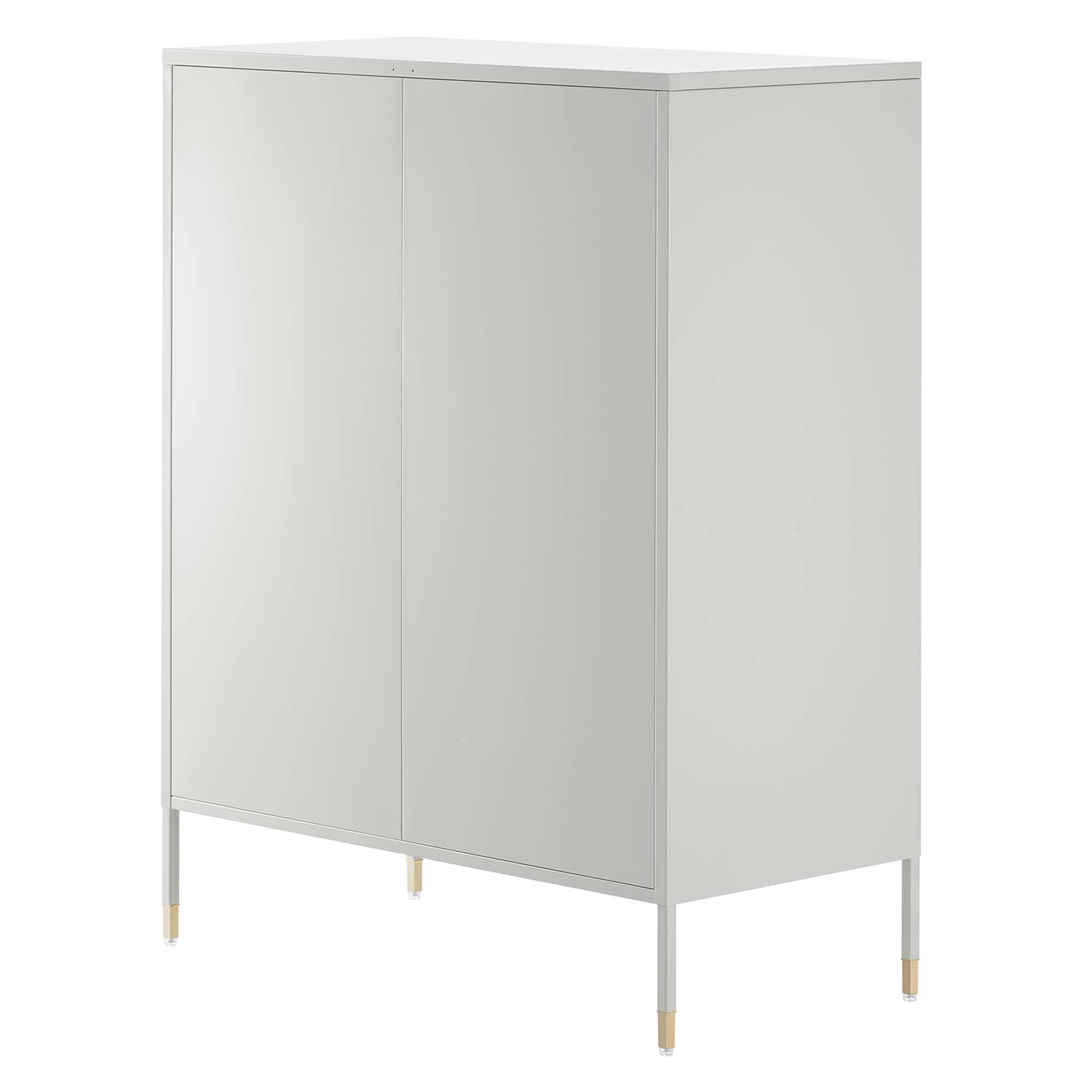 Alt View 3. Modway - Covelo 32" Accent Cabinet by Modway - Light Gray.