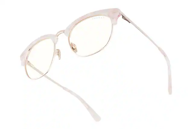 Front. GUNNAR - GUNNAR Computer Glasses - tokidoki Donutella, Pink Sprinkles, Clear Lens - Blue Light Blocking, Relieve Dry Eye - Pink Sprinkles.