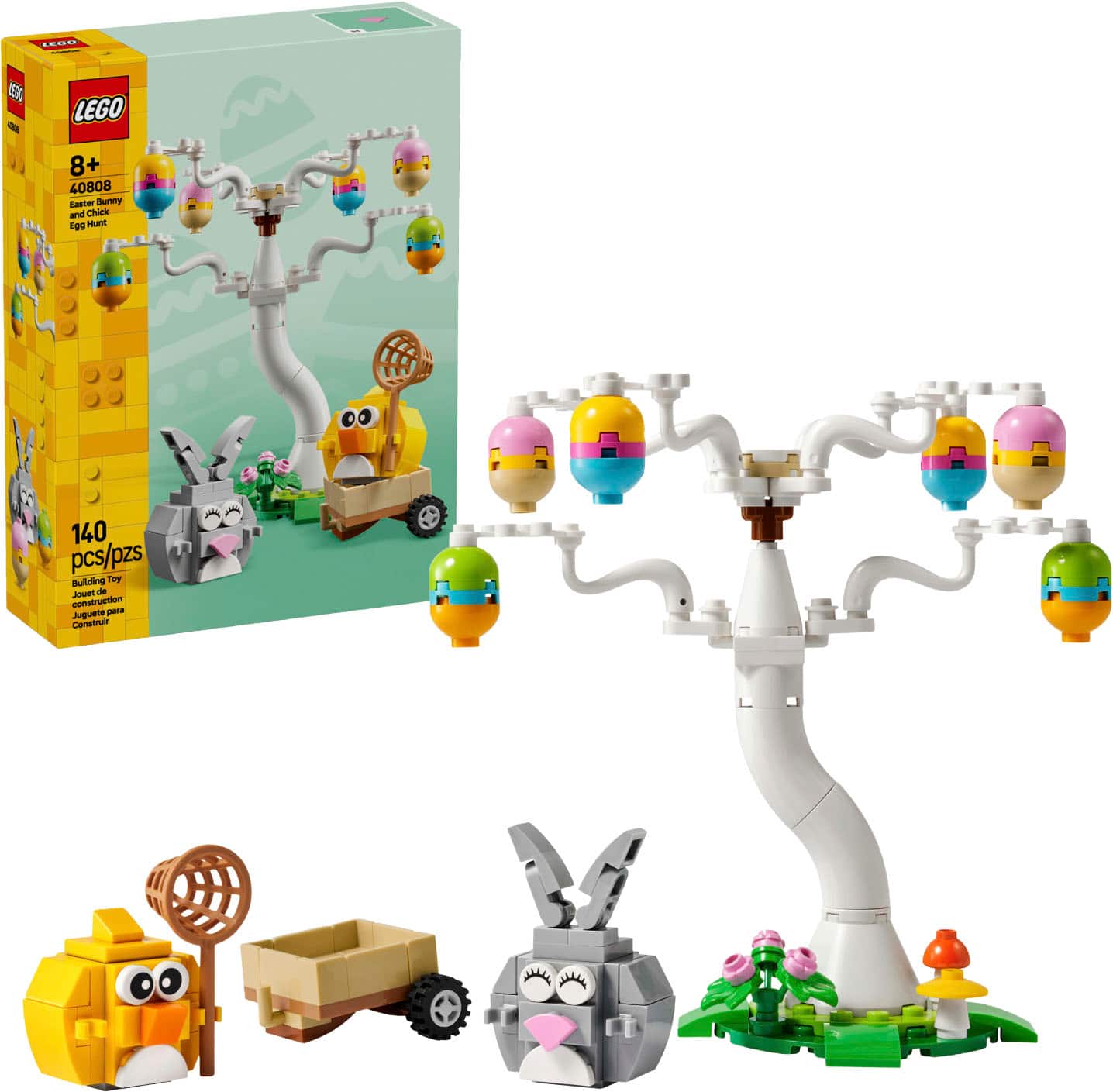 LEGO - Easter Bunny and Chick Egg Hunt Kids Toy 40808