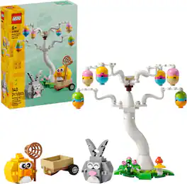 LEGO - Easter Bunny and Chick Egg Hunt Kids Toy 40808